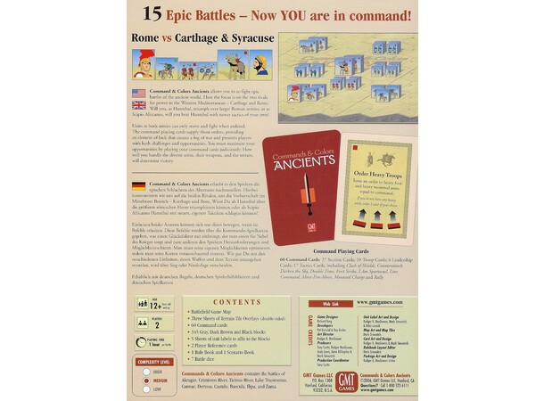 Commands & Colors Ancients Brädspel 